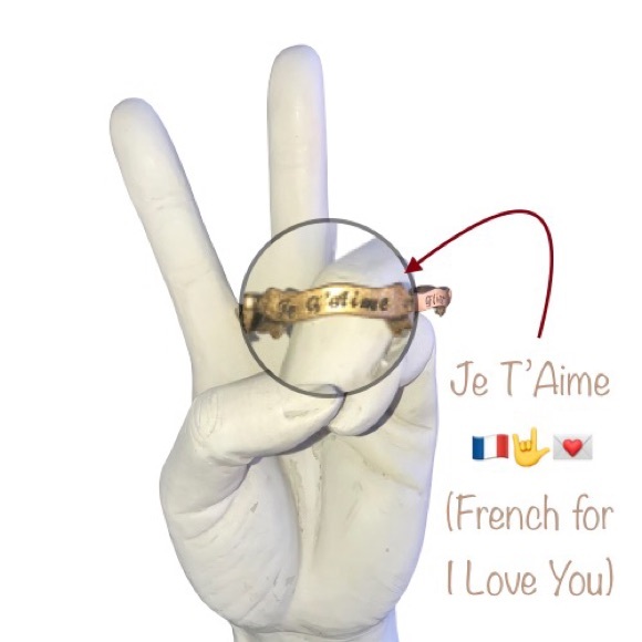 GUESS Copper Tone Bangle Bracelet - Picture 3 of 9